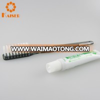 china cheap disposable toothbrush with toothpaste hotel toothbrush